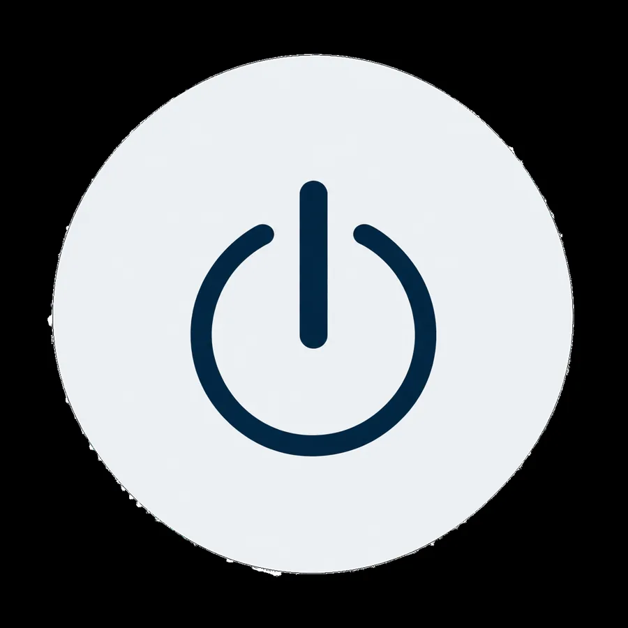 Power button symbol